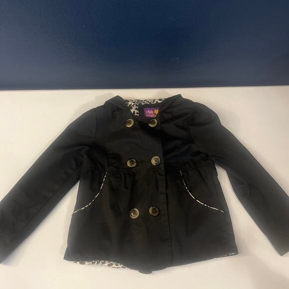 Pink Platinum Girls Black Jacket - Picture 2 of 6